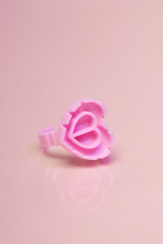Heart Glue Rings