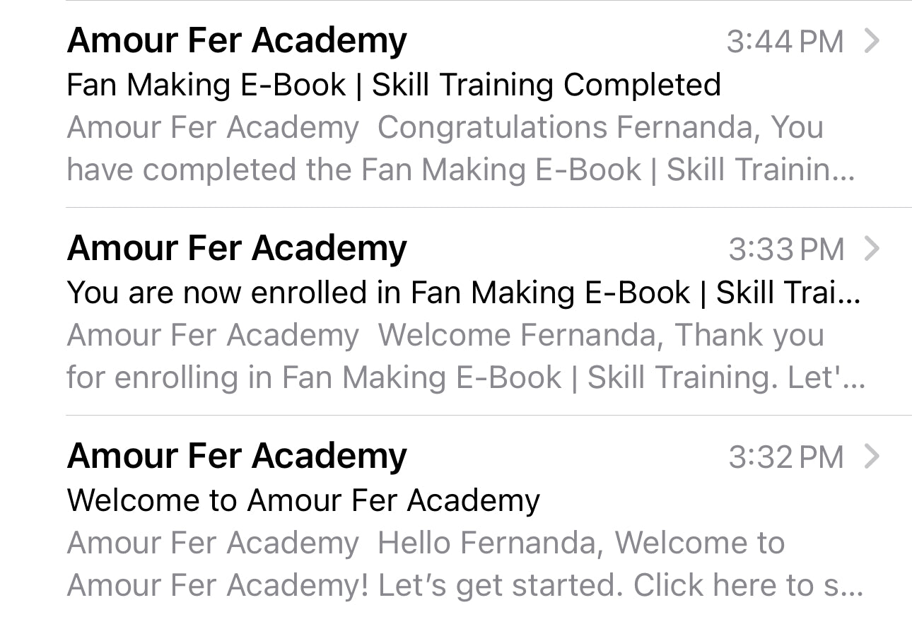 Fan Making E-Book | Skill Training