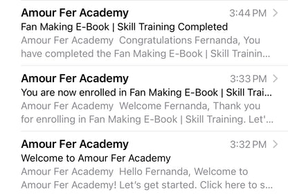 Fan Making E-Book | Skill Training